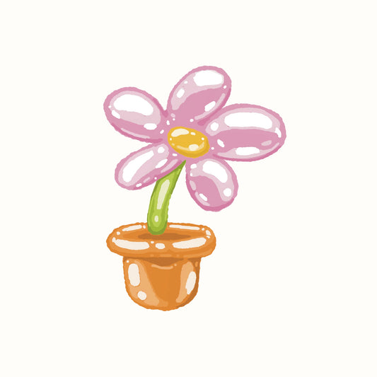 Balloon Flower Pot